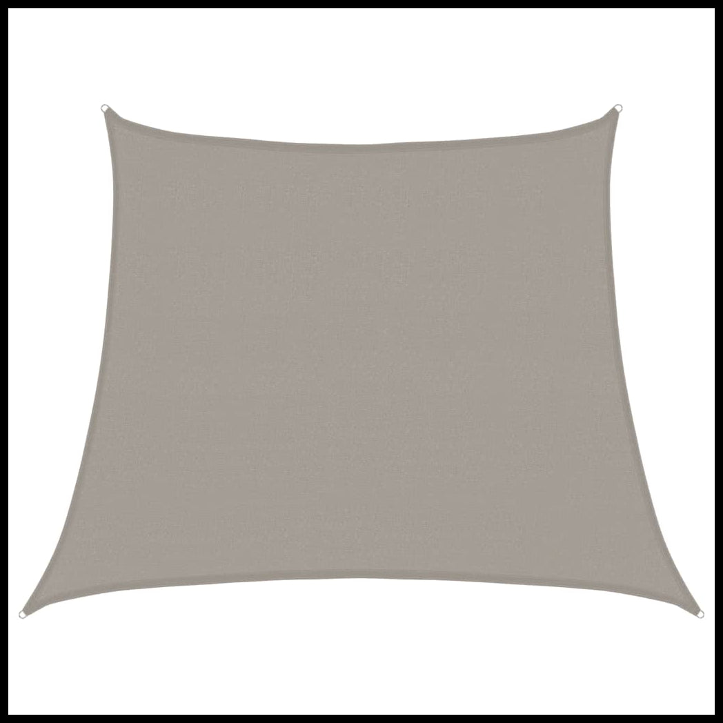 vidaXL Sunshade Sail 160 g/m² Trapezium Light Grey 3/4x3 m HDPE