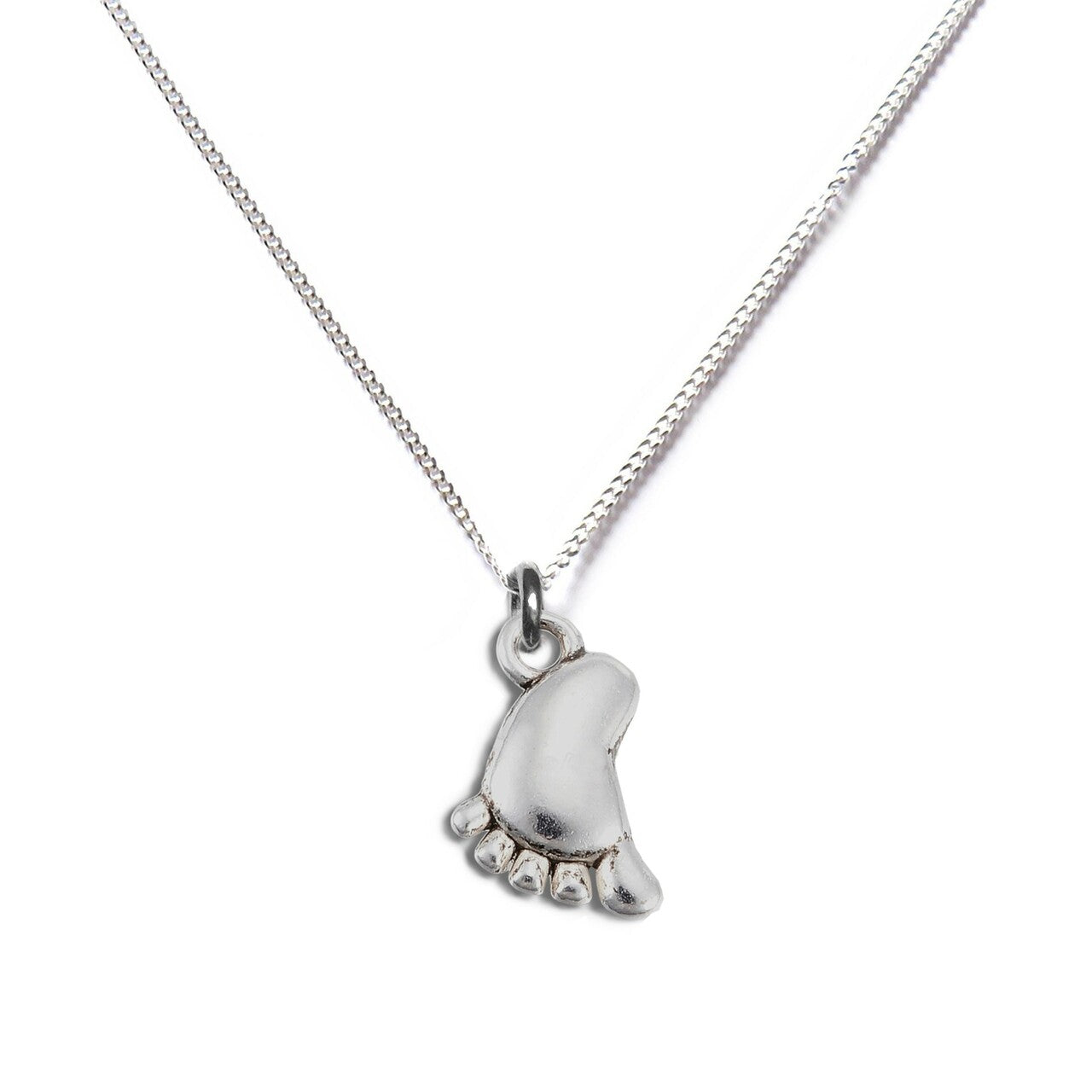 Aye Do Gifts Baby Foot Silver Necklace Silver