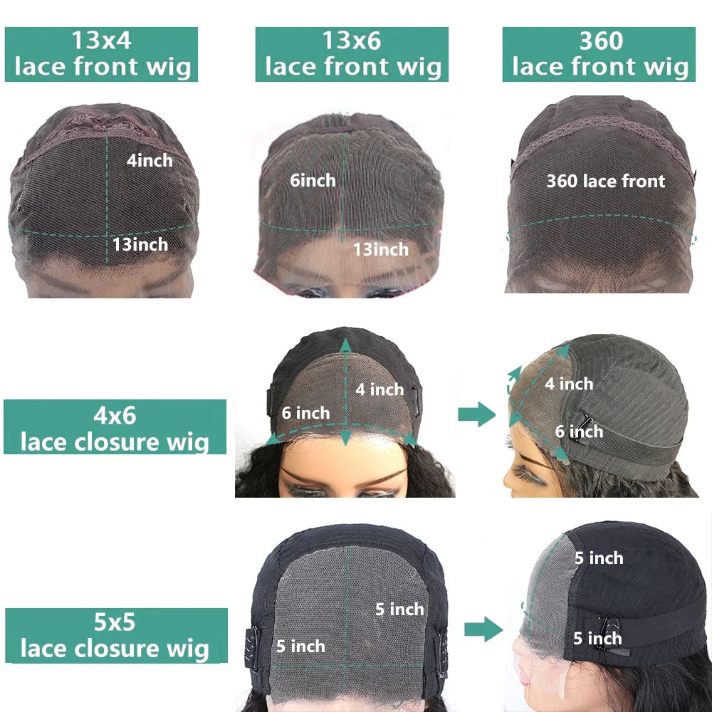 30 34 Inch 13x6 Lace Front Human Hair Wig Bone Straight Preplucked Brazilian 13x4 360 Lace Front Wig Human Hair Wigs For Women