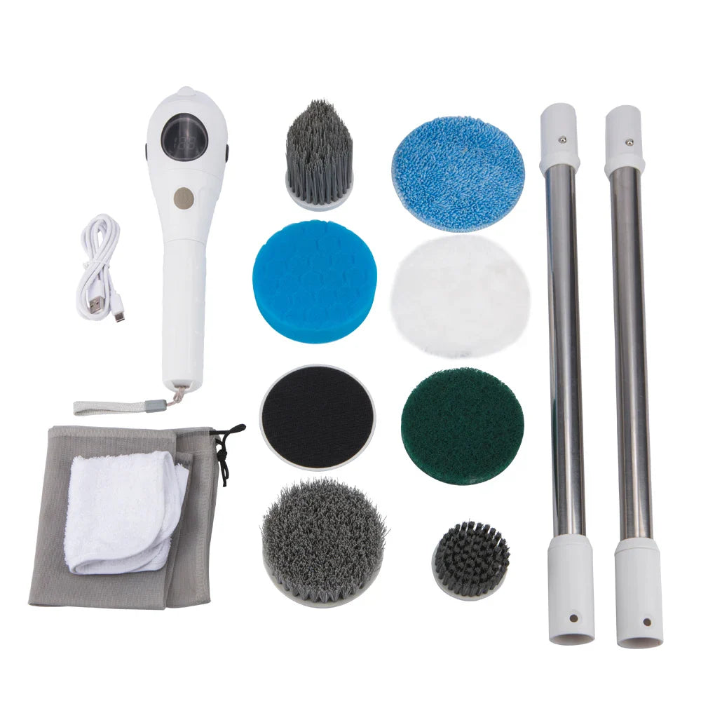Electric Cleaning Brush 8 in 1 Multifunctional Household Wireless Rotatable