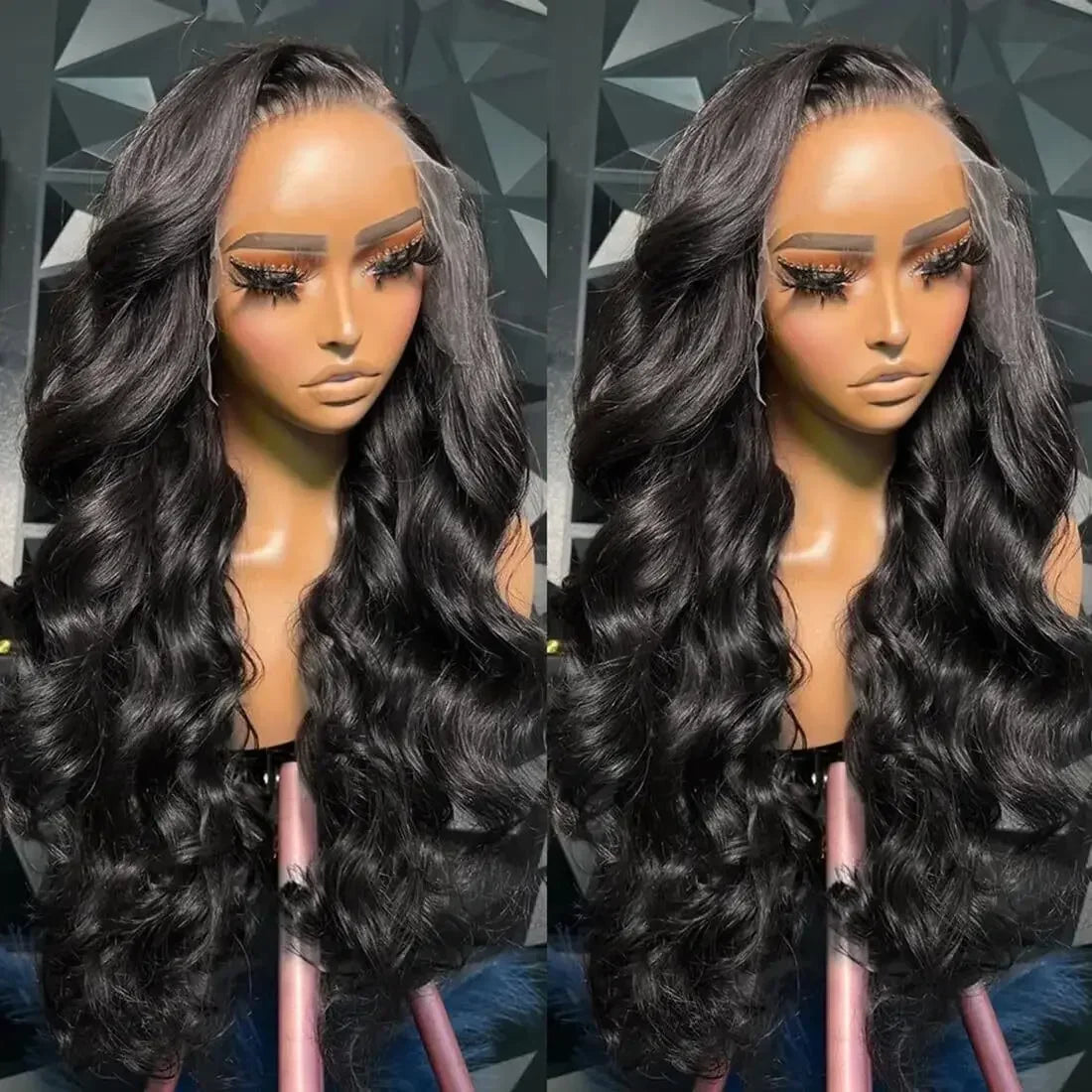 Body Wave 13x4 Lace Front Wigs Human Hair 13x6 Transparent Lace Frontal Human Hair Wigs PrePlucked 4x4 Lace Wigs For Women Bling