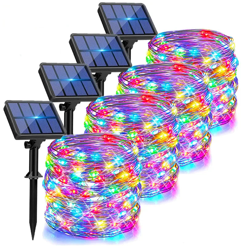 Solar String Lights Outdoor Waterproof