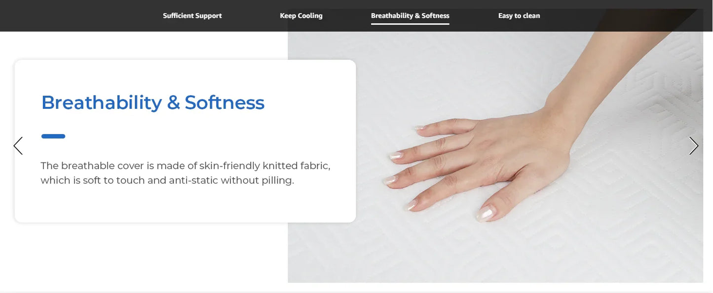 Folding Mattress with Storage Bag, 15CM Gel Memory Foam Foldable Mattress Tri-fold for Travel, Camping, Guest Bed