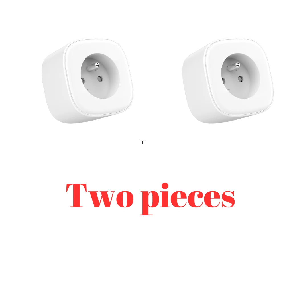 Home Kit Smart WIFI Plug FR Socket Timer Function APP Remote Control Support Alexa Google Home
