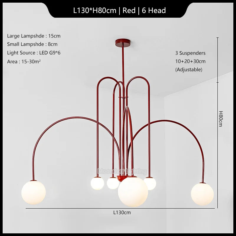Italian Room Decor Ceiling Lamp Magic Beans