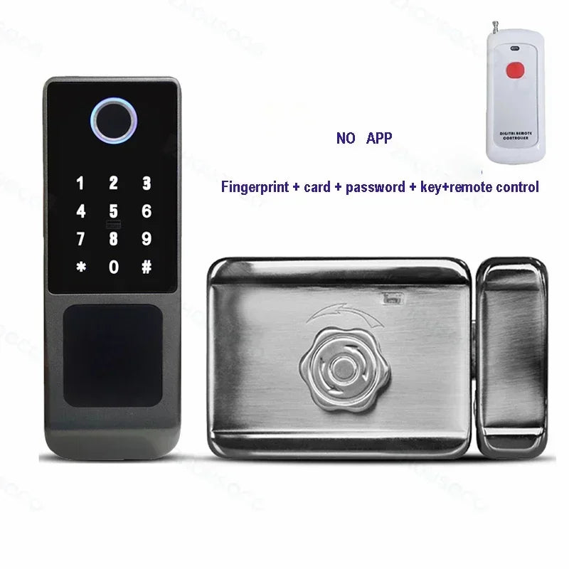 Wifi Fingerprint Smart Door Lock Outdoor