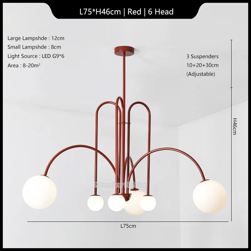 Italian Room Decor Ceiling Lamp Magic Beans