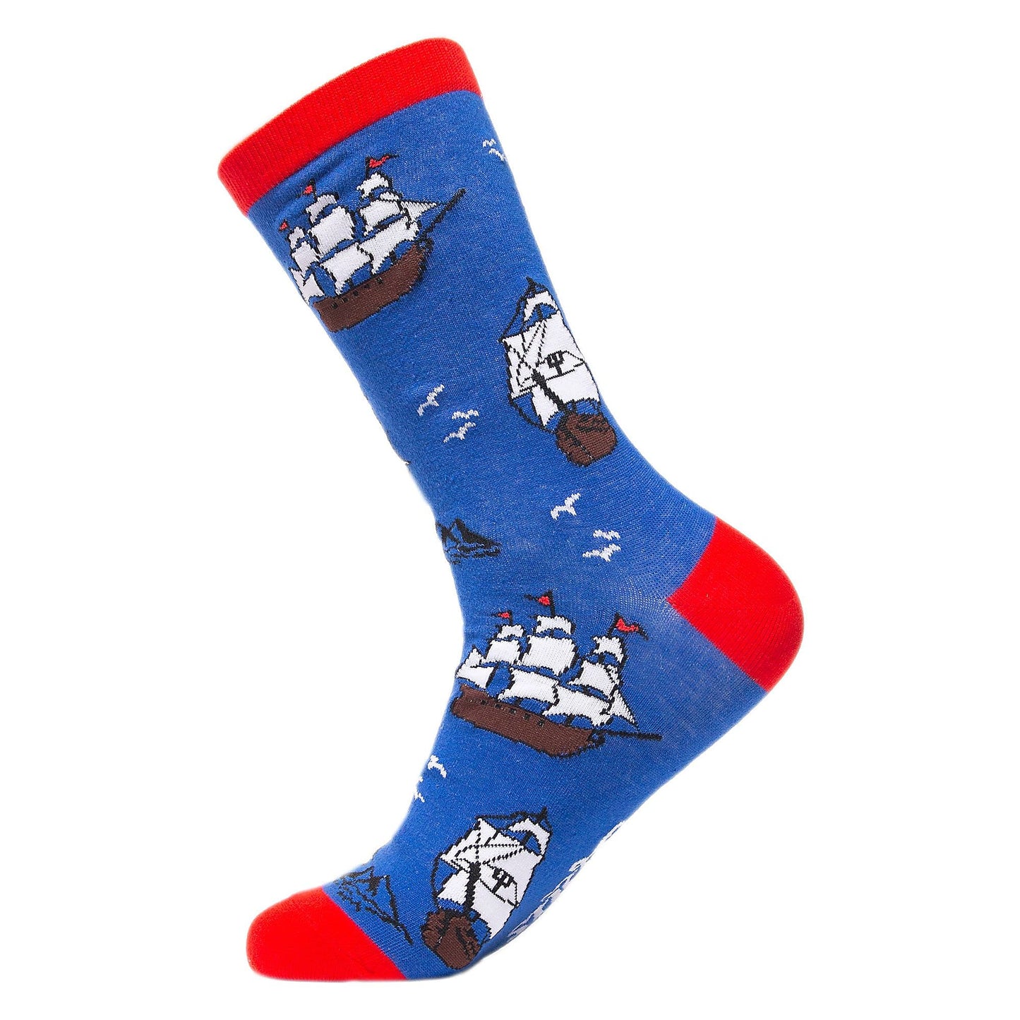 1 Pack Mens & Ladies Sea Creature Crew Cotton Socks