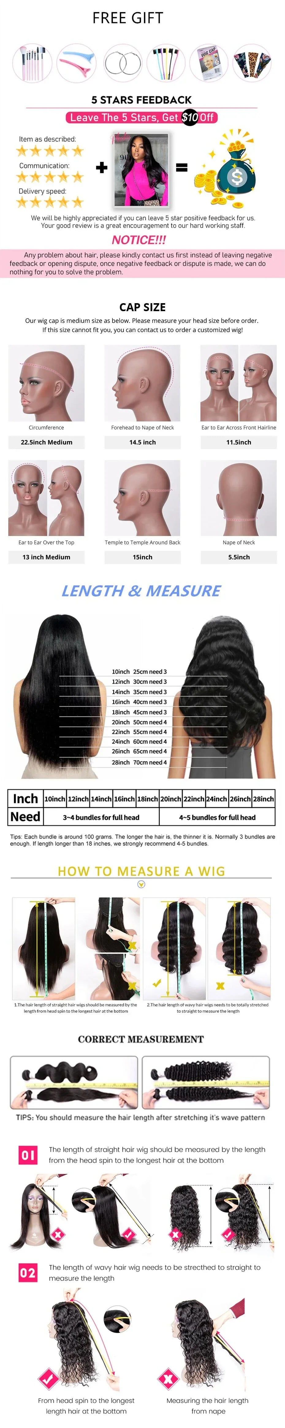 Body Wave 13x4 Lace Front Wigs Human Hair 13x6 Transparent Lace Frontal Wigs Human Hair PrePlucked 4x4 Lace Wigs For Women Bling