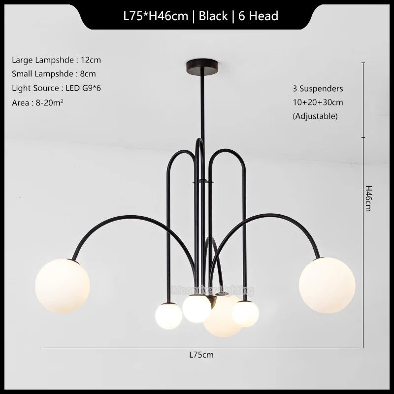 Italian Room Decor Ceiling Lamp Magic Beans