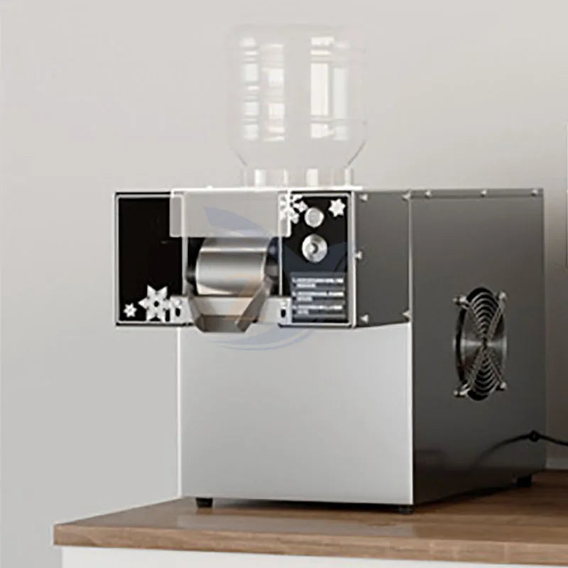 Snow Ice Machine Power-driven Commercial Large Saloon Milk Tea Beverage Snacks Automatic Small Desktop Home Production Equipment
