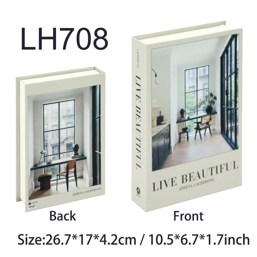 Fashion Fake Books for Decoration