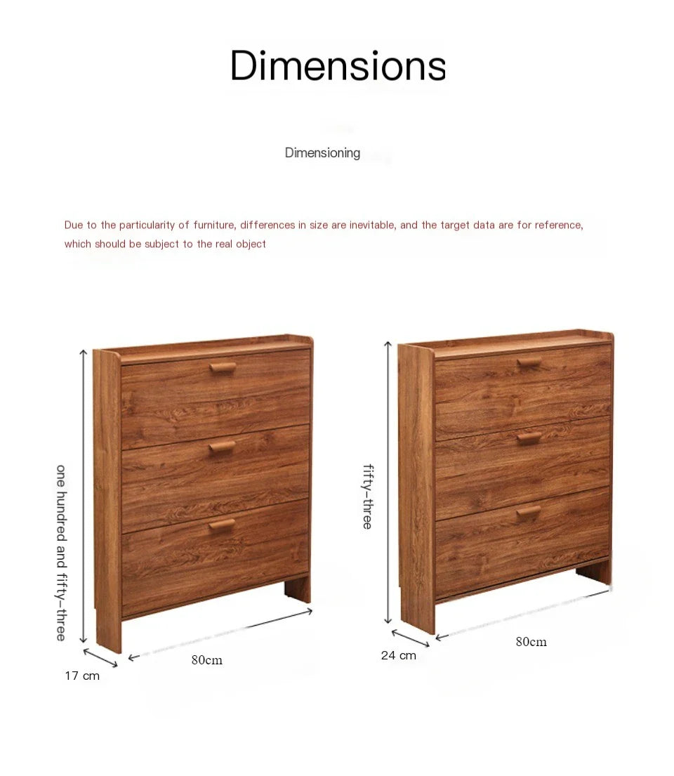 Flip Over Shoe Cabinet Simple Modern Door-side Tip-up Shoes Rack Ultra-thin Economical Home Multi-functional Assembled Shoe Rack