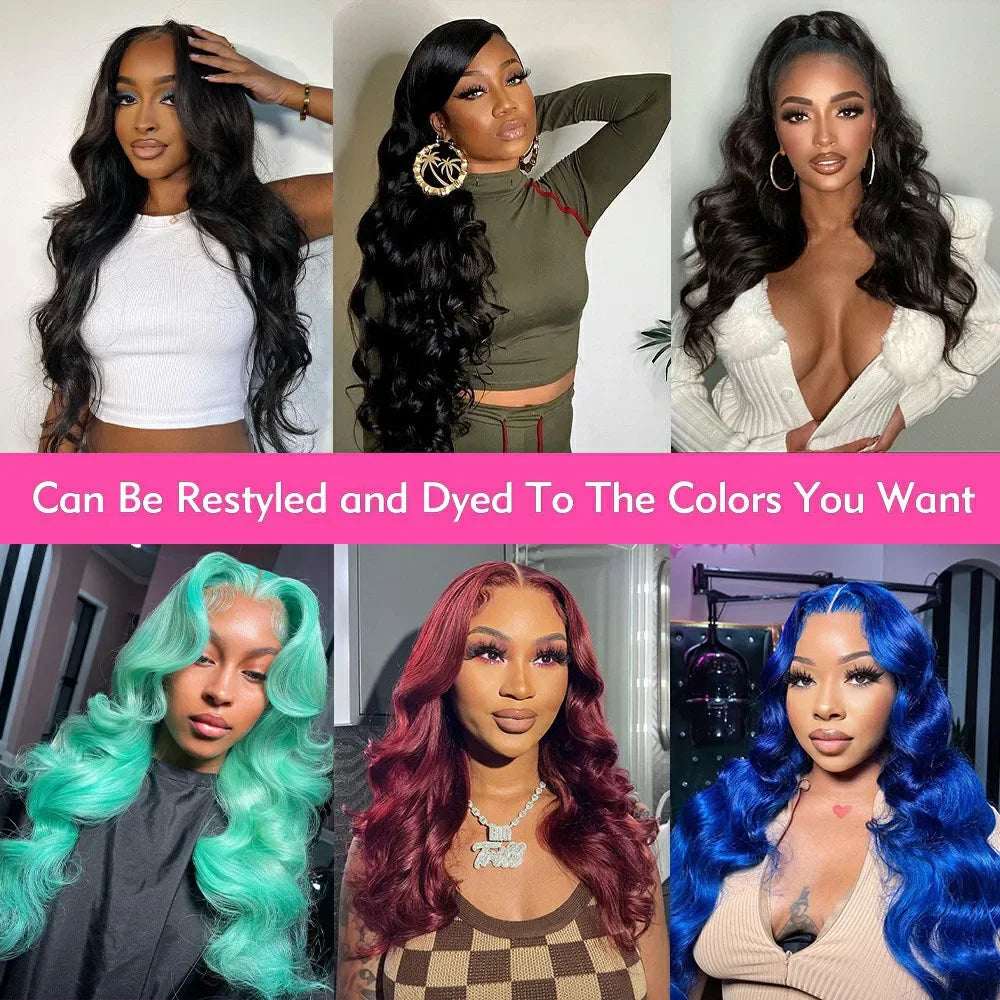 30 32 Inch Body Wave Human Hair Wigs 13x6 Hd Lace Front Wig human hair 13x4 360 Lace Frontal Wigs 4x4 Lace Closure Wig For Women
