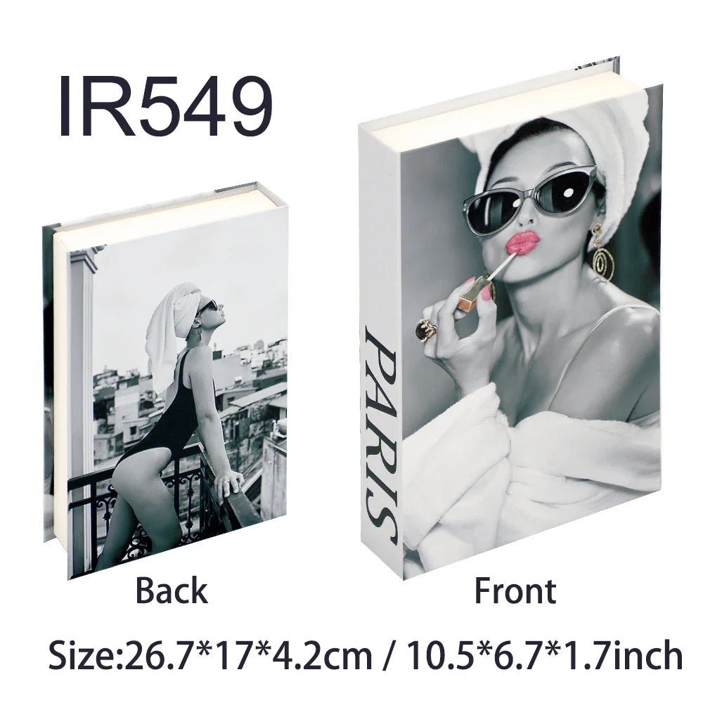 Fashion Fake Books for Decoration
