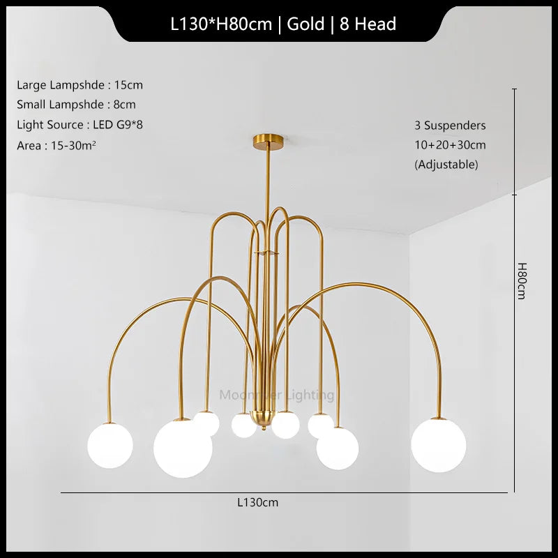 Italian Room Decor Ceiling Lamp Magic Beans