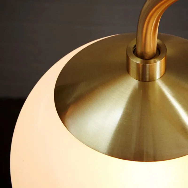 Modern Glass Ball Led Pendant Lights