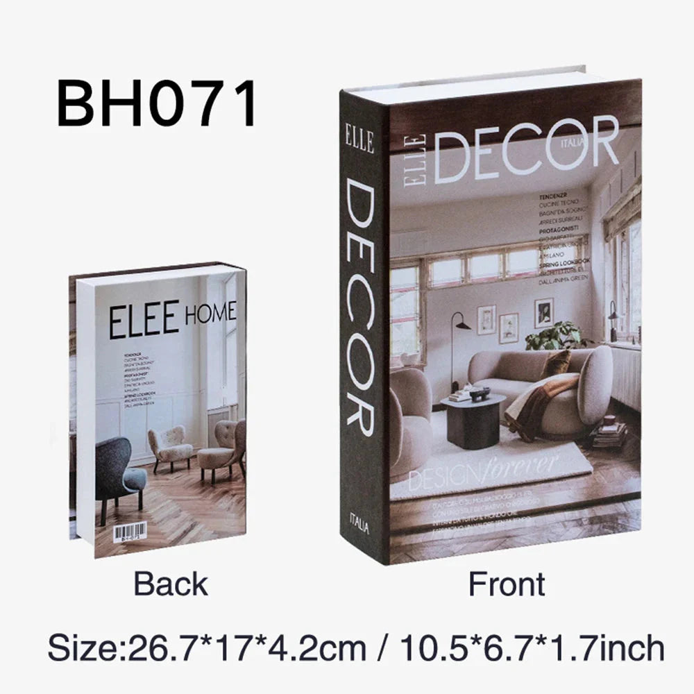 Fashion Fake Books for Decoration