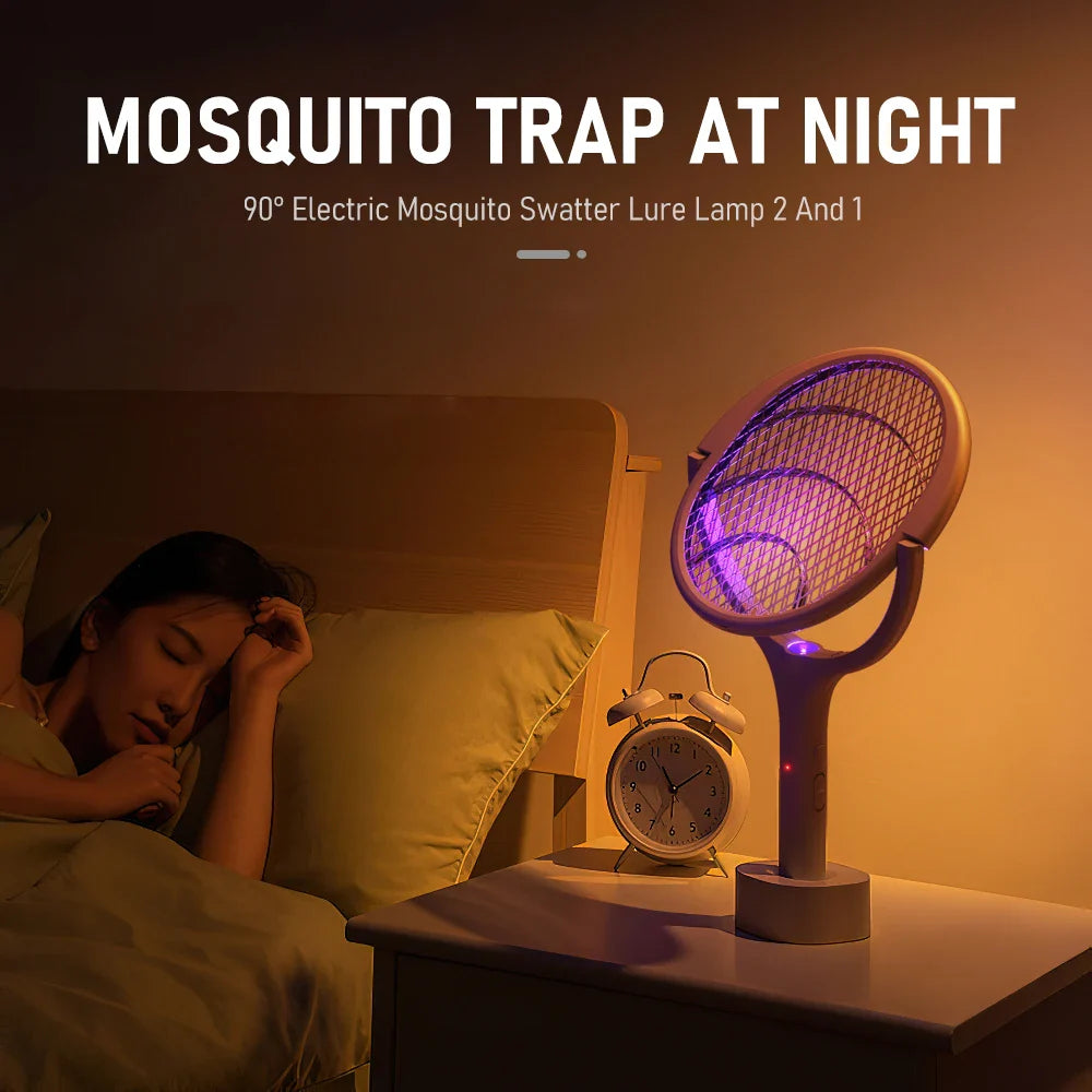 90-Degree Rotatable Mosquito Killer Lamp Electric Shocker
