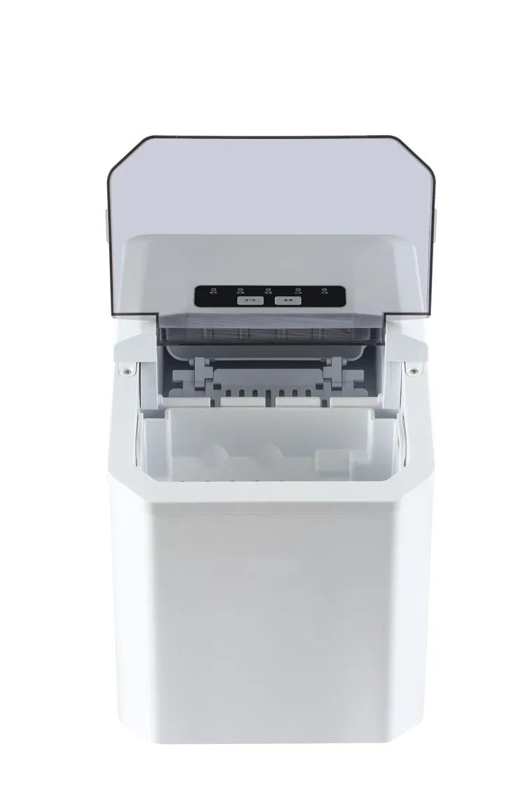 Household One-key Operation Stainless Steel Plastic Small Ice Maker Commercial Simple Operation