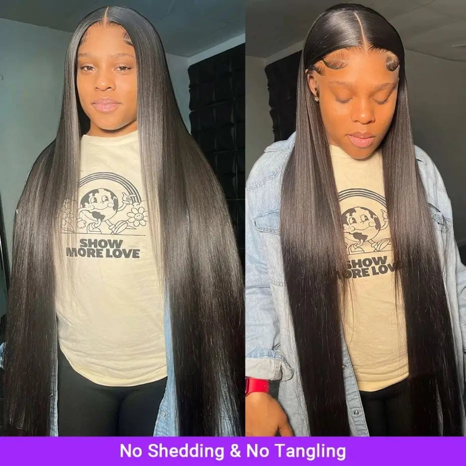Straight Glueless Wigs Ready To Go Human Hair 4x6 5x5 Lace Closure Wig For Black Women 180% Brazilian Remy 13x4 Lace Front Wig
