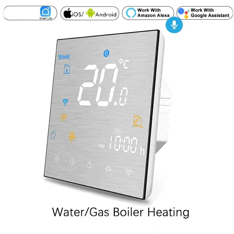WiFi Smart Thermostat Temperature Controller for Water Electric Floor Heating