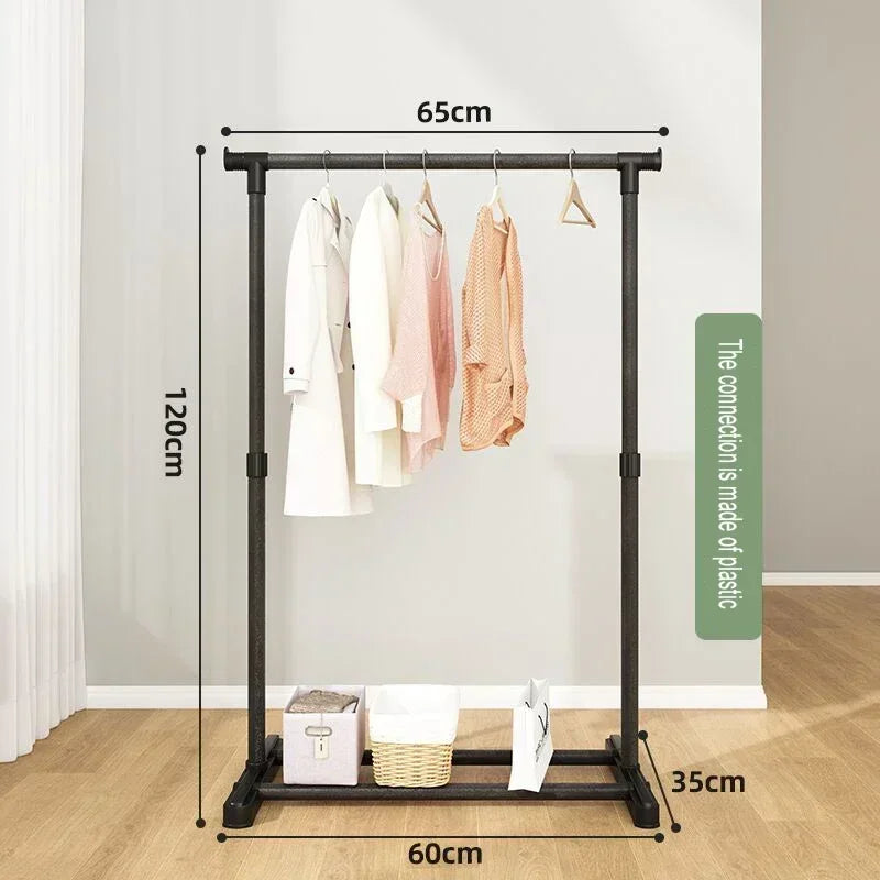 Hanger Clothing Garment Rack Clothes Wardrobes Heavy Duty Rolling Clothes Organizer with Wheel Perchero Coat Standing Coat Rack