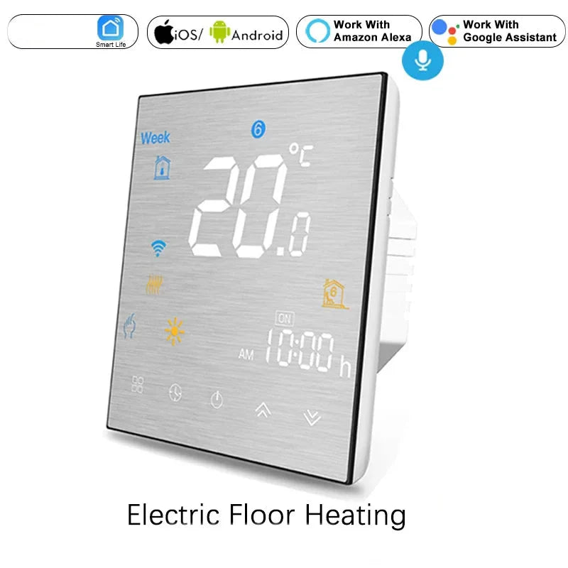 WiFi Smart Thermostat Temperature Controller for Water Electric Floor Heating