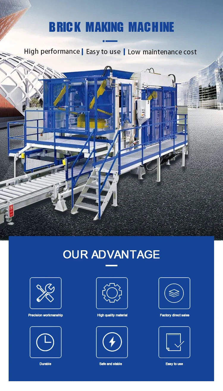 Largest Automatic Interlocking Clay Bricks Making Machine Hydraulic Mud Soil Brick Making Machine for Sale