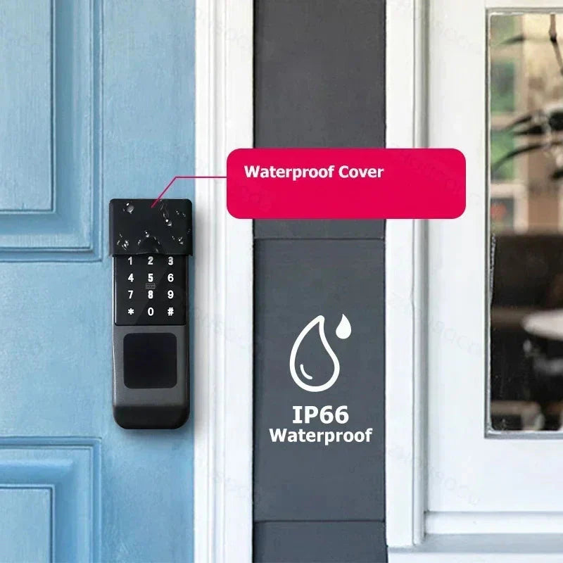 Wifi Fingerprint Smart Door Lock Outdoor