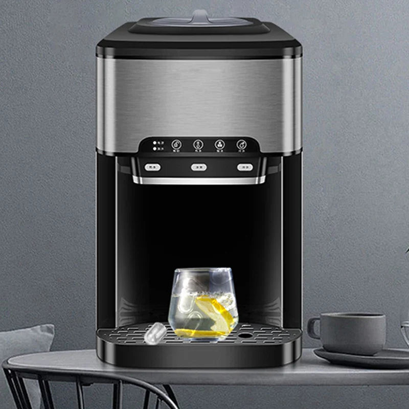 Drinking Water Ice Maker 48lbs Daily Ice Cube Makers Stainless Steel Ice Makers Countertop Tabletop Ice Maker Machine