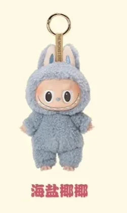 Genuine Labubu 1st And 2nd Generation Series Vinyl Pendant Doll Model Toys Cute The Monster Labubu Keychain Toy Christmas Gift 