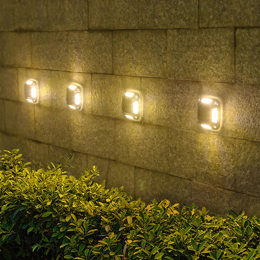 LEDs Solar Ground Waterproof Warm Light