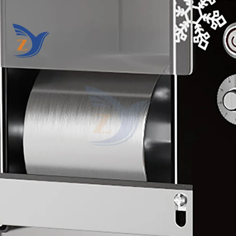 Snow Ice Machine Power-driven Commercial Large Saloon Milk Tea Beverage Snacks Automatic Small Desktop Home Production Equipment