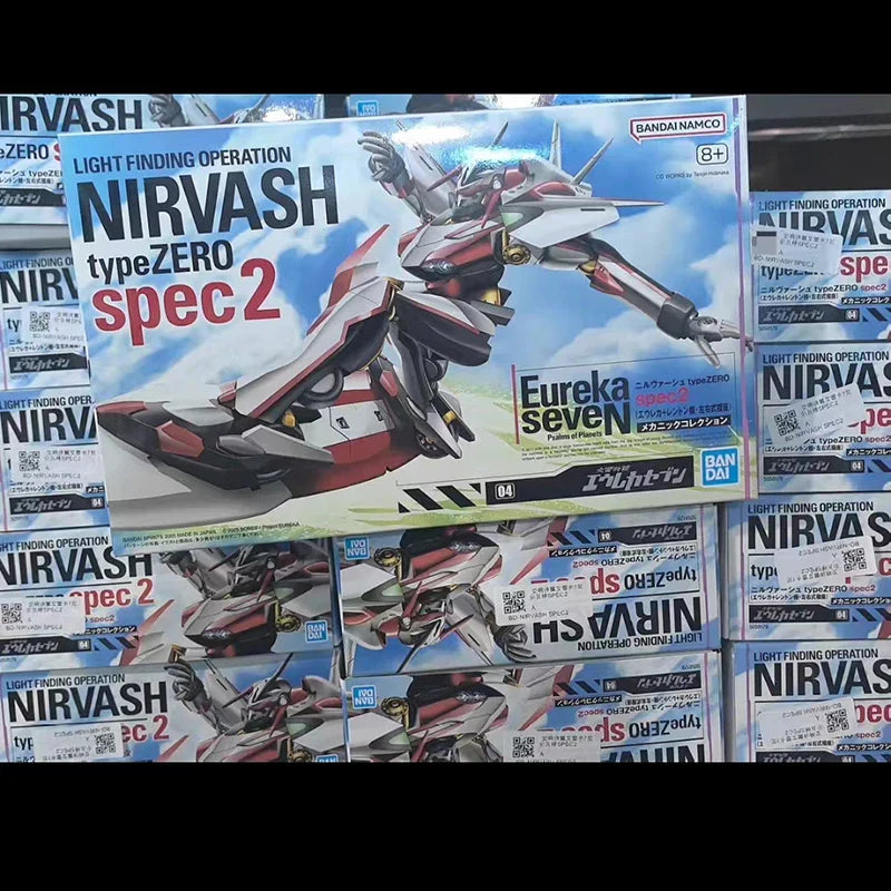 Bandai Psalms of Planets Eureka SeveN NIRVASH spec2 Action Figure Assembly Model Kit Toys Gift Collectible Ornaments