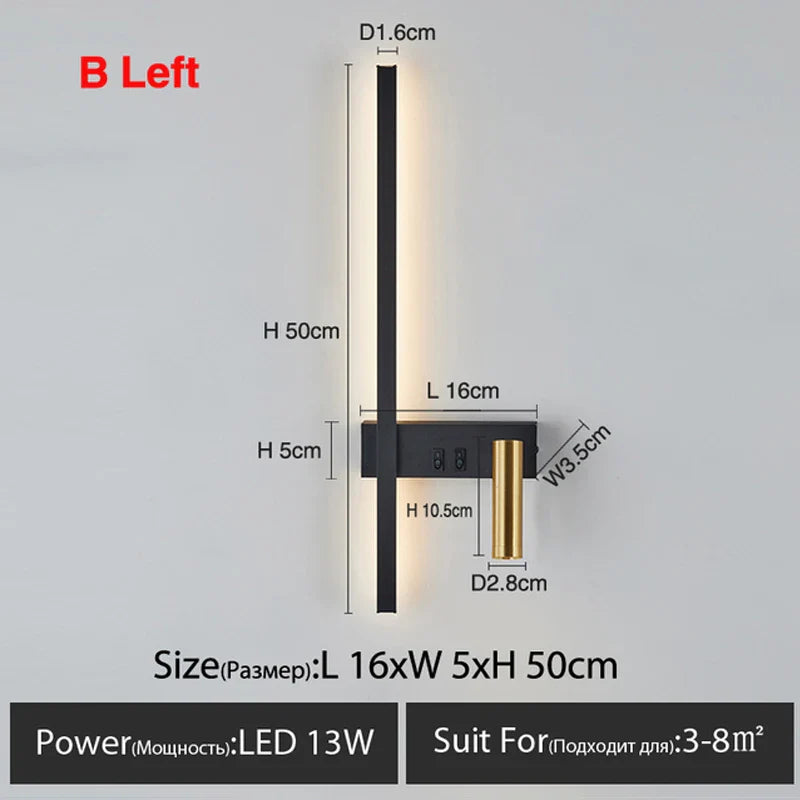 Wall Lamps Nordic Modern Led Lights
