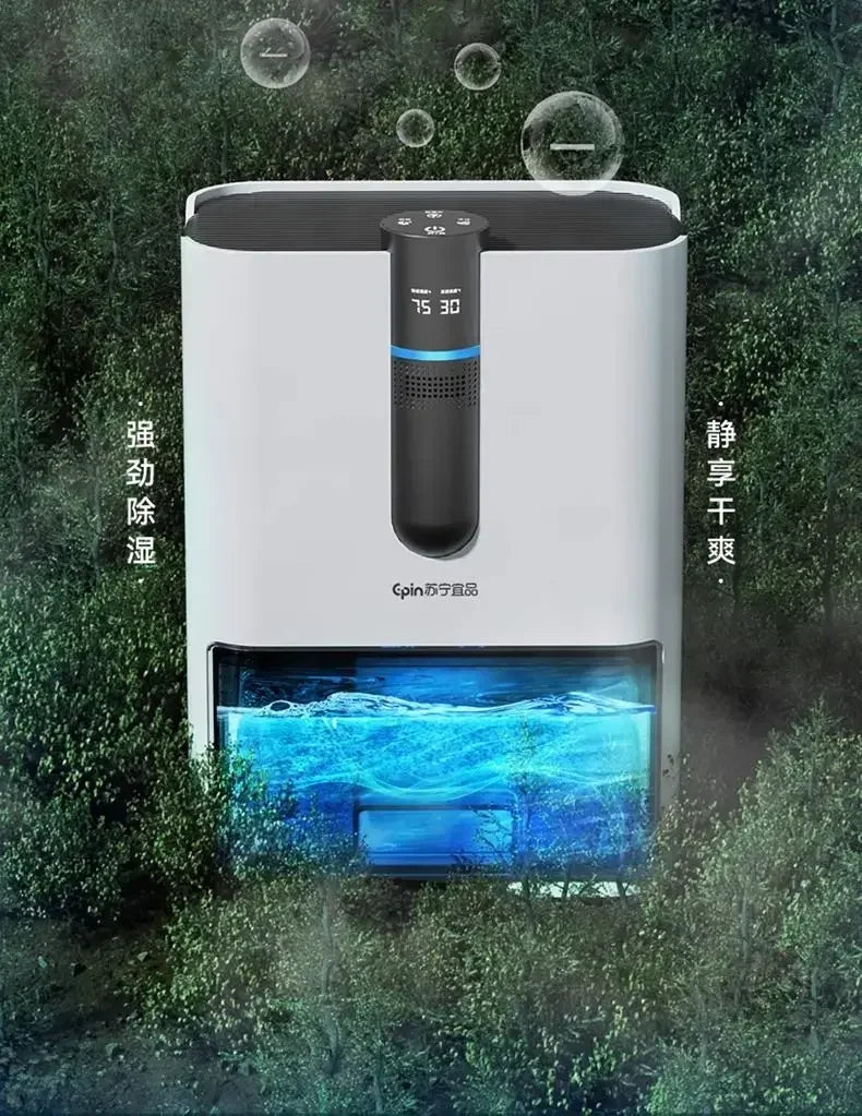 Energy-saving dehumidifier for indoor dehumidification, large capacity, easy to clean home dehumidifier