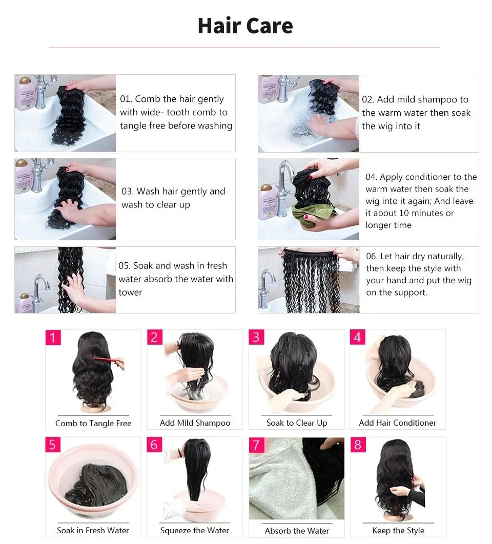 Straight Glueless Wigs Ready To Go Human Hair 4x6 5x5 Lace Closure Wig For Black Women 180% Brazilian Remy 13x4 Lace Front Wig