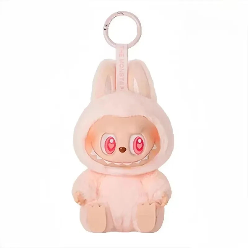 Genuine Labubu 1st And 2nd Generation Series Vinyl Pendant Doll Model Toys Cute The Monster Labubu Keychain Toy Christmas Gift 
