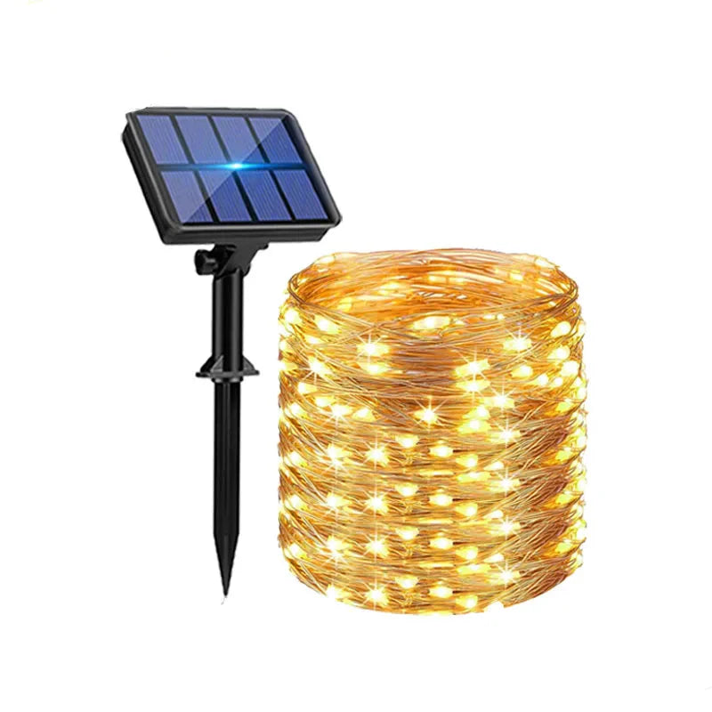 Solar String Lights Outdoor Waterproof