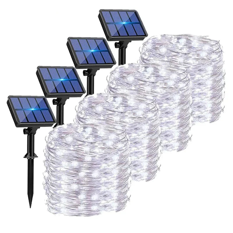 Solar String Lights Outdoor Waterproof