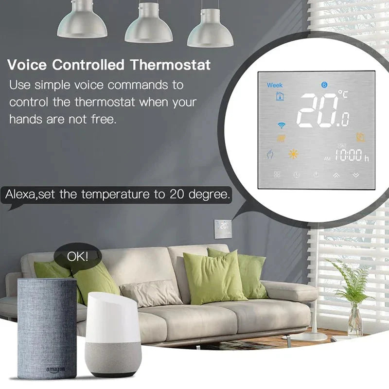 WiFi Smart Thermostat Temperature Controller for Water Electric Floor Heating