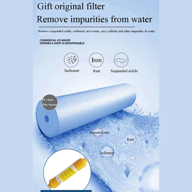 PBOBP Countertop Ice Maker, Ice Maker Machine 26.5lbs/24Hrs, Portable Ice Maker Machine With Self-Cleaning