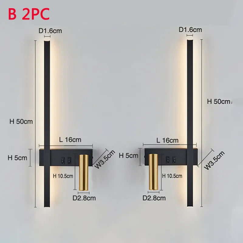 Wall Lamps Nordic Modern Led Lights