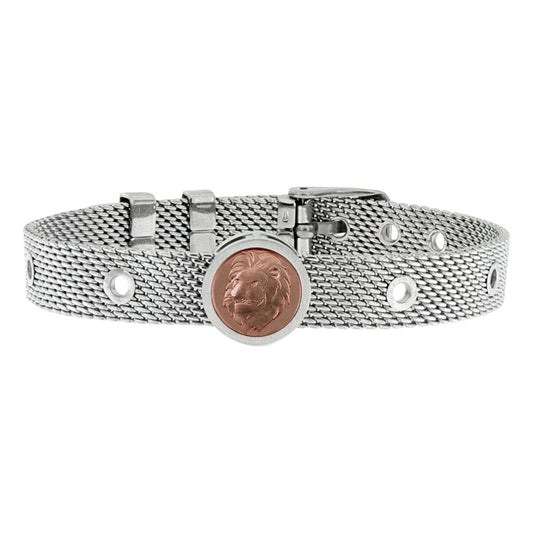 Unisex Bracelet Courageous Talent Jewels TJA-5-05-02-1-235 Silver