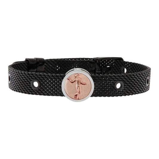 Unisex Bracelet Showman Talent Jewels TJA-3-17-02-2-235 Black