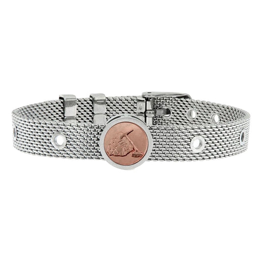 Unisex Bracelet Stubborn Talent Jewels TJA-5-11-02-1-235 Silver