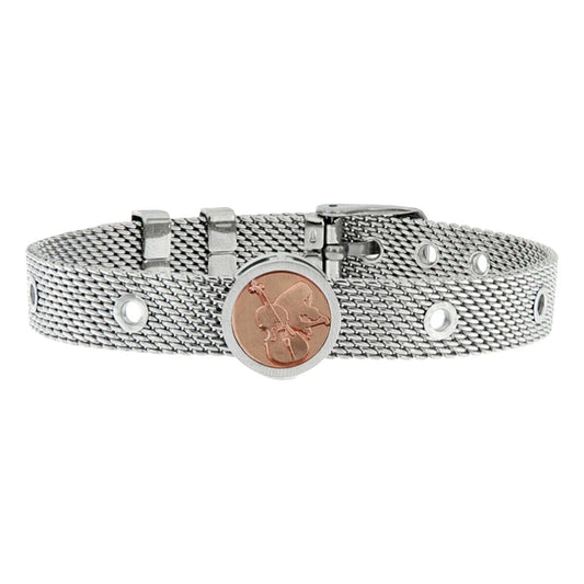 Unisex Bracelet Violinist Talent Jewels TJA-4-09-02-1-235 Silver