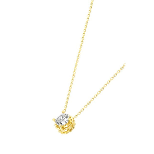 Ladies' Necklace Lotus HIN00058/43 Golden