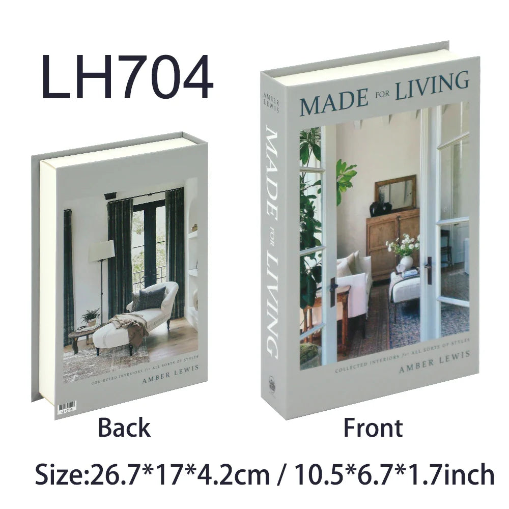 Fashion Fake Books for Decoration
